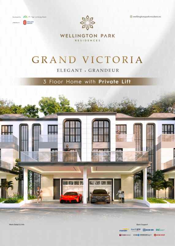 dijual rumah wellington residence