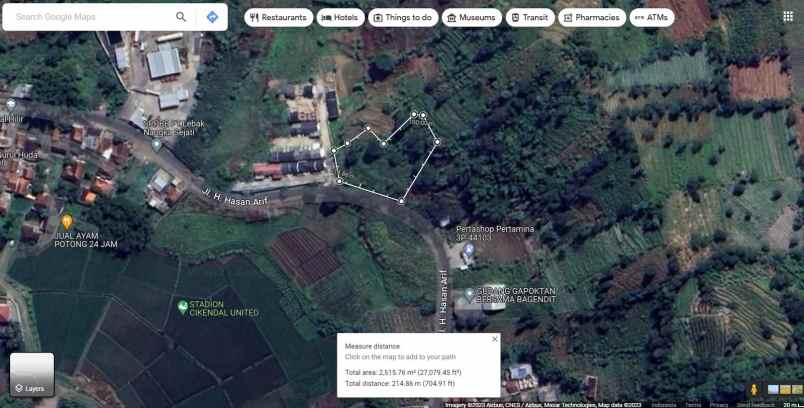 dijual tanah banyuresmi garut jawa barat