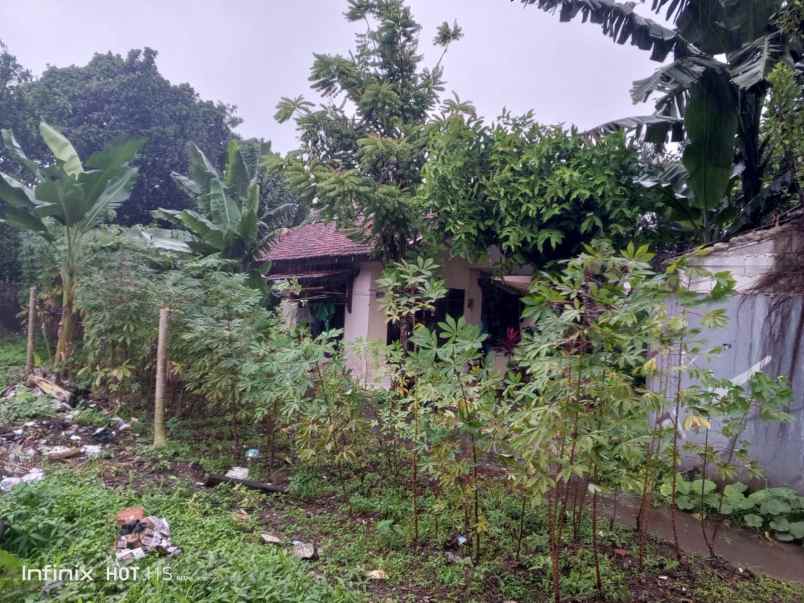 dijual tanah beserta rumah di pancoran mas depok