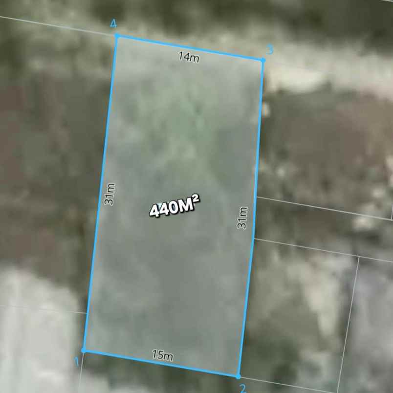 dijual tanah buluh indah