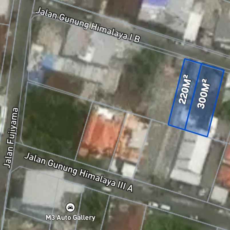 dijual tanah buluh indah