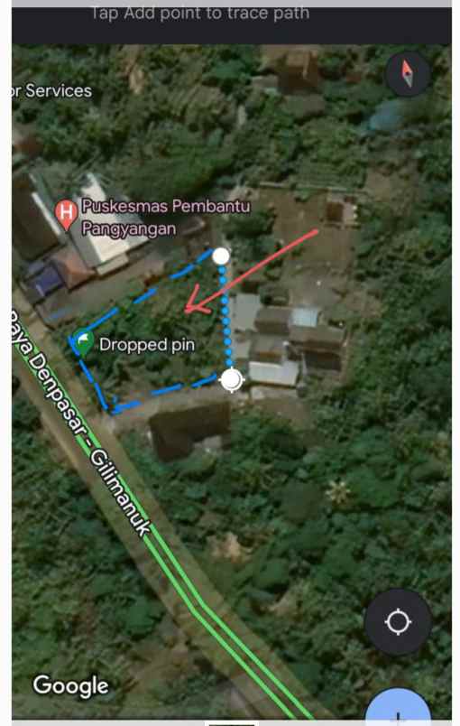 dijual tanah di pinggir jalan utama denpasar gilimanuk