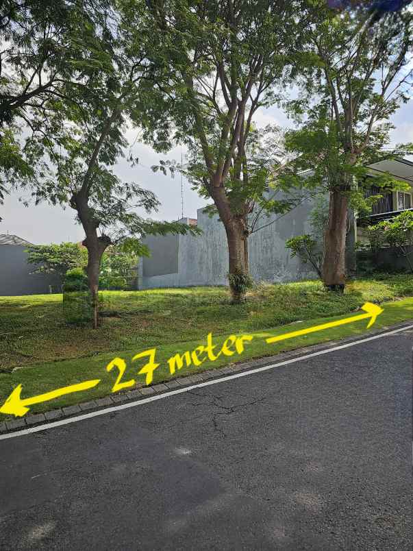 dijual tanah jalan raya balerina villa