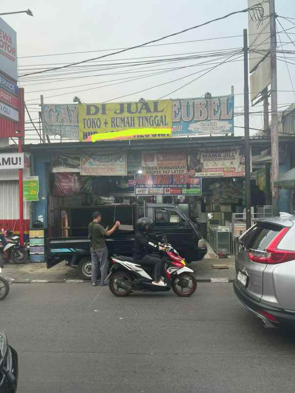 dijual tanah jalan raya bogor