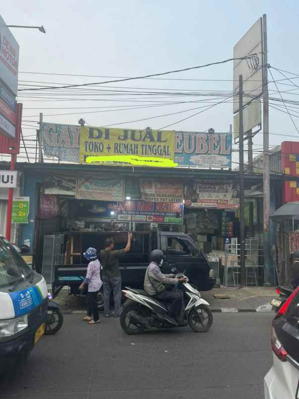 dijual tanah jalan raya bogor