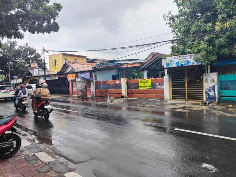 dijual tanah jalan raya cililitan besar