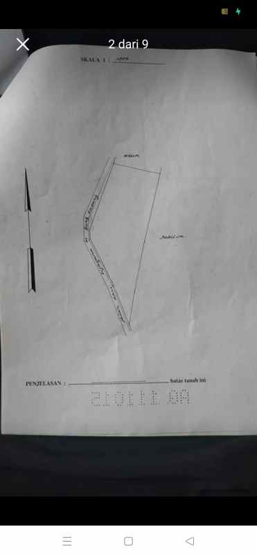 dijual tanah jalan raya pantai cijayana
