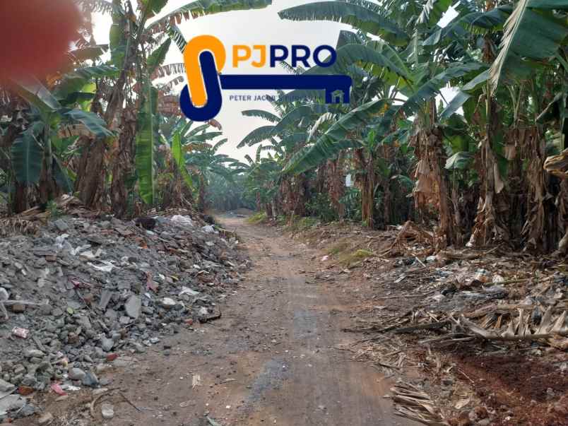 dijual tanah jalan raya pekayon