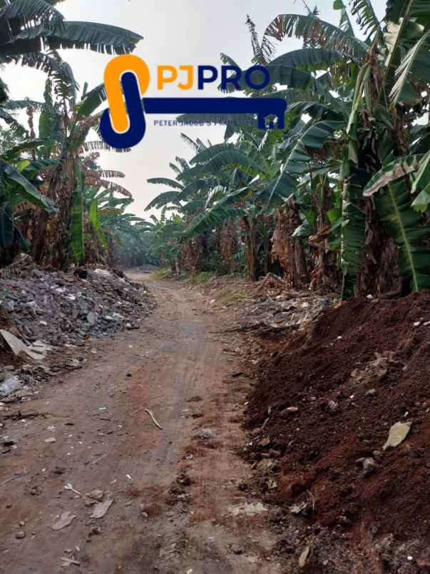 dijual tanah jalan raya pekayon