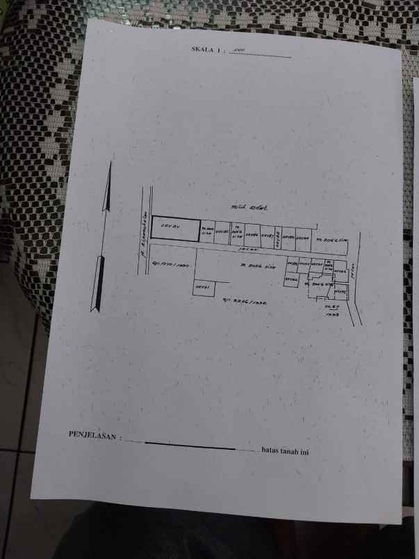 dijual tanah jl ciipamokolan rancasari