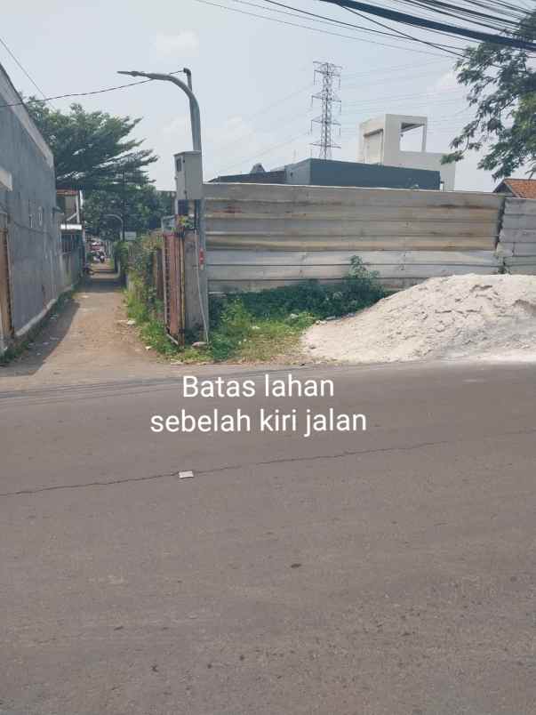 dijual tanah jl ciipamokolan rancasari