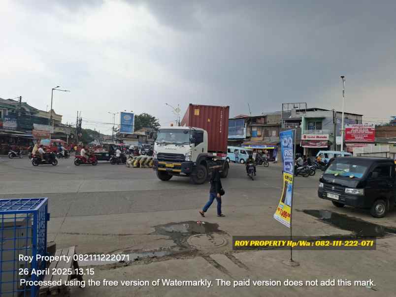 dijual tanah jl plumpang semper tugu