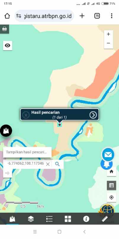dijual tanah jl raya bandung cirebon