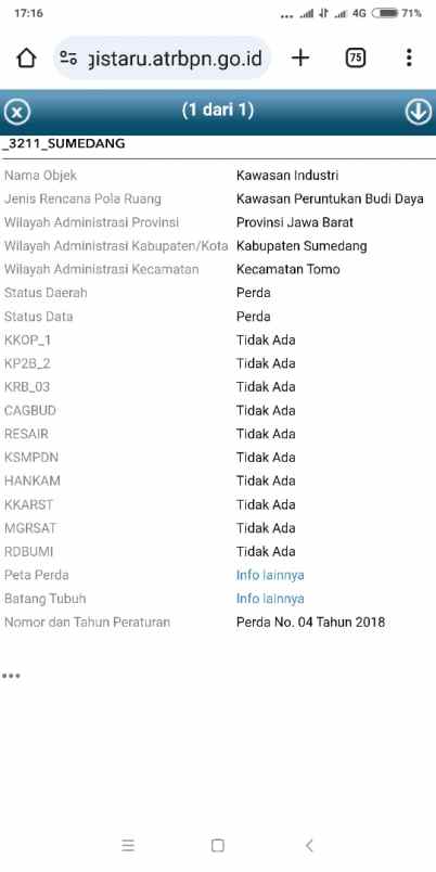 dijual tanah jl raya bandung cirebon