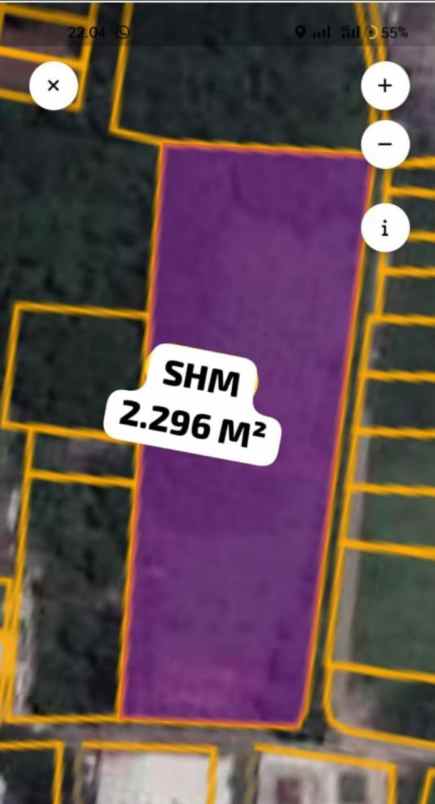 dijual tanah jl raya pasir putih pasir