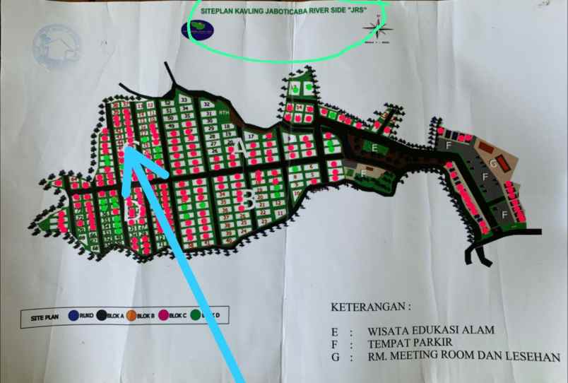 dijual tanah kavling jaboticaba river