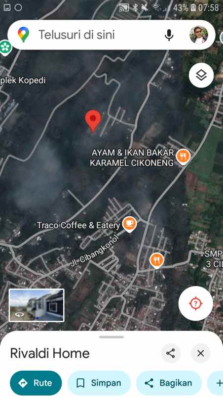dijual tanah kp garung kidul