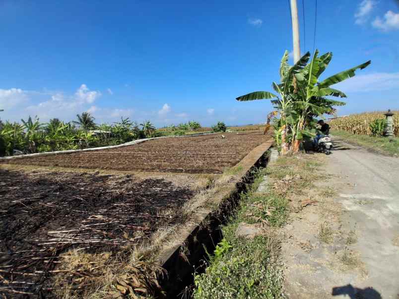 dijual tanah lokasi strategis posisi hook kontur datar