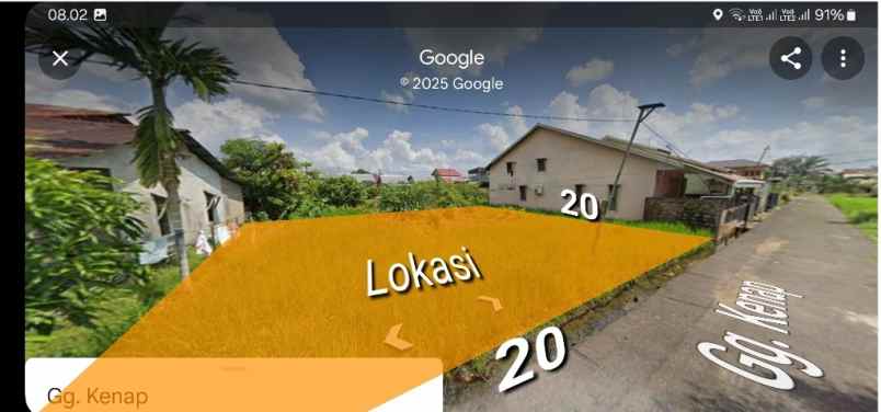 dijual tanah parit bugis