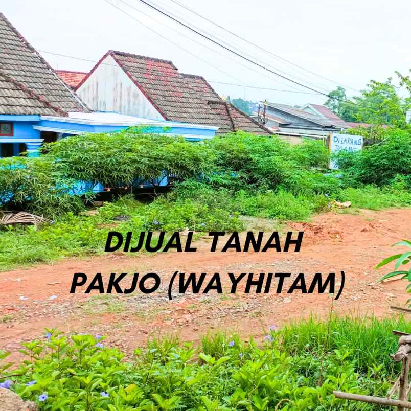 Dijual Tanah Siap Bangun Lokasi Jalan Bakti Pakjo