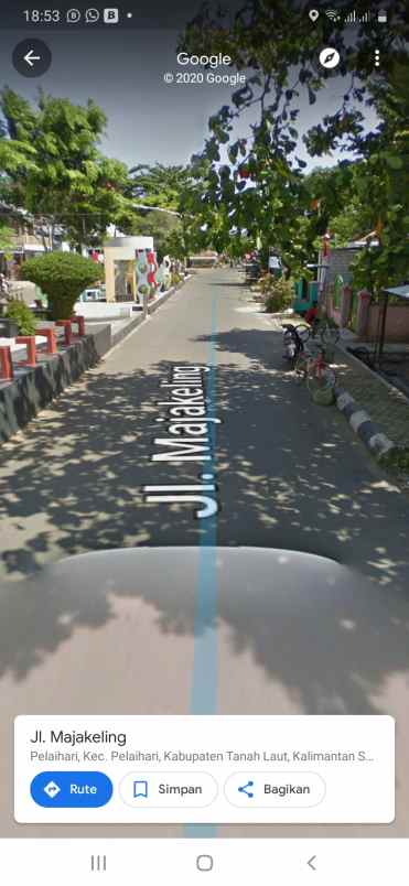 dijual tanah strategis pinggir jalan raya