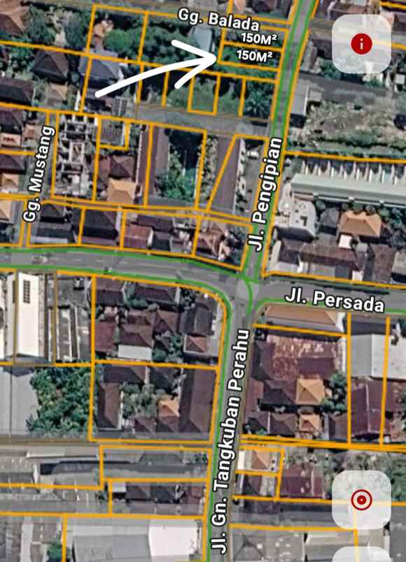 dijual tanah teuku umar barat