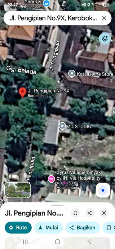 dijual tanah teuku umar barat
