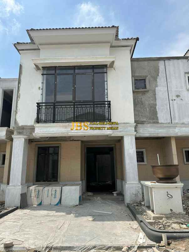 dijual villa komplek jewel garden jalan