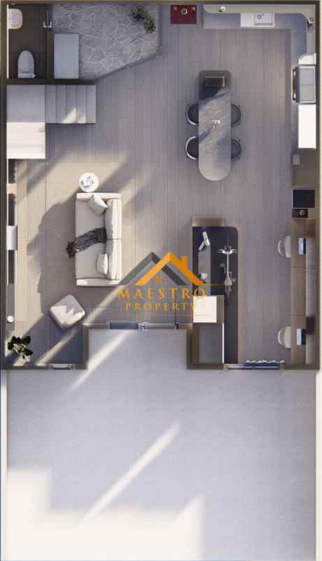 dijual villa komplek jewel garden jalan