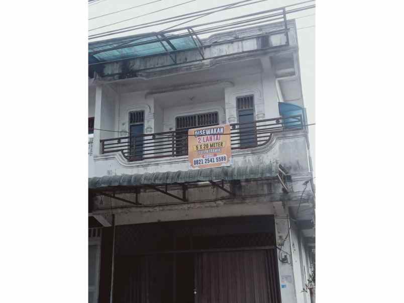 disewakan ruko gudang kantor simpang 2 pematang siantar