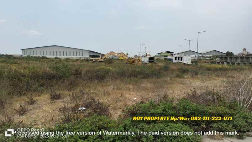 disewakan tanah jl marunda makmur