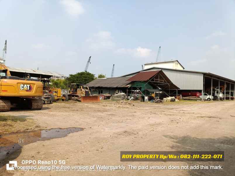 disewakan tanah jl raya cakung cilincing