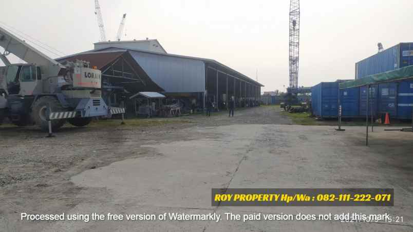 disewakan tanah jl raya cakung cilincing