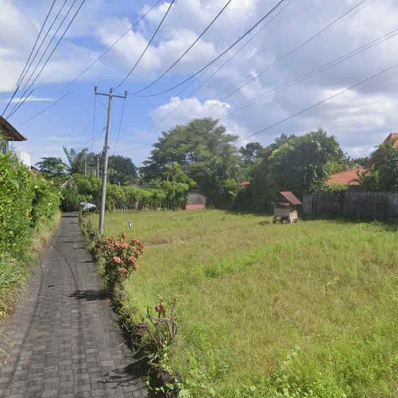 disewakan tanah jl subak sari