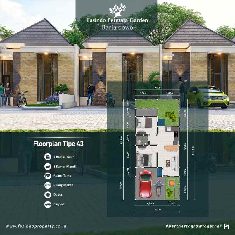fasindo permata garden banjardowo tipe 43