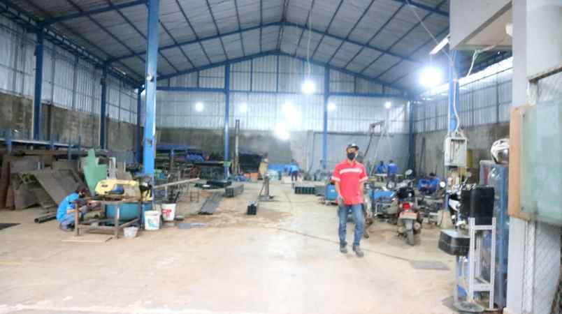 gudang workshop dijual di setu bekasi