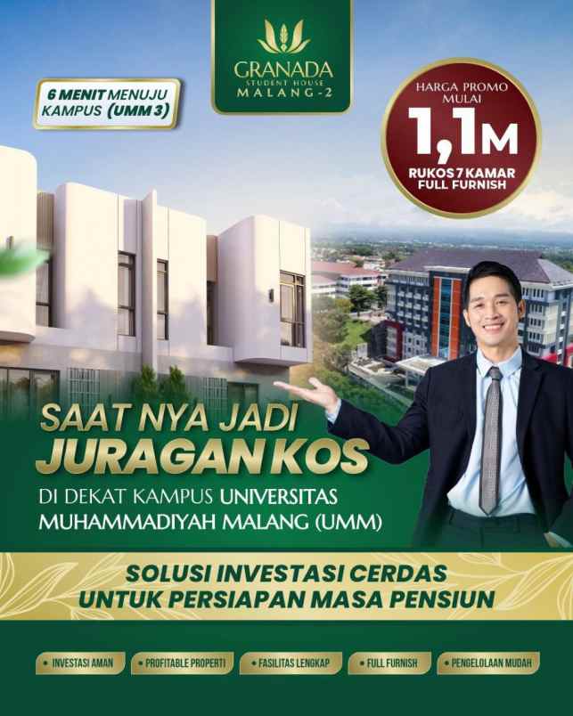investasi cerdas dari rukos di kota pendidikan