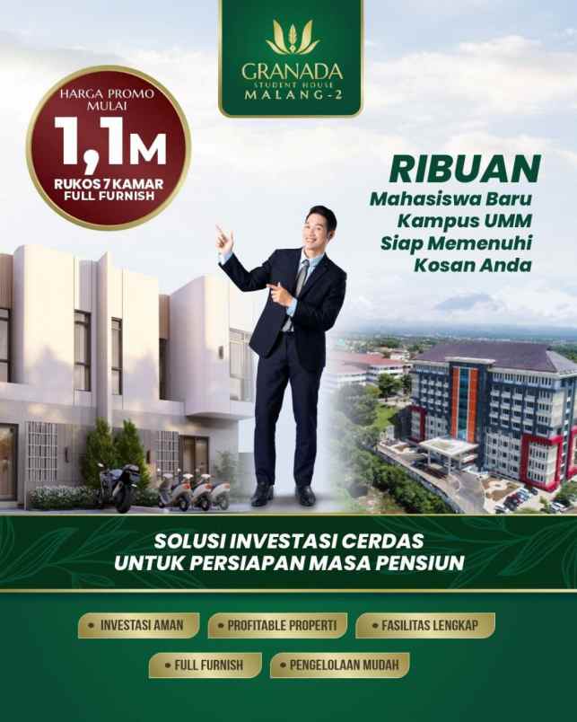 investasi cerdas dari rukos di kota pendidikan