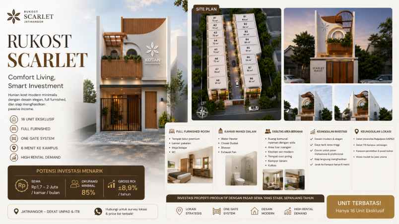 jual kost premium harga terjangkau di jatinangor