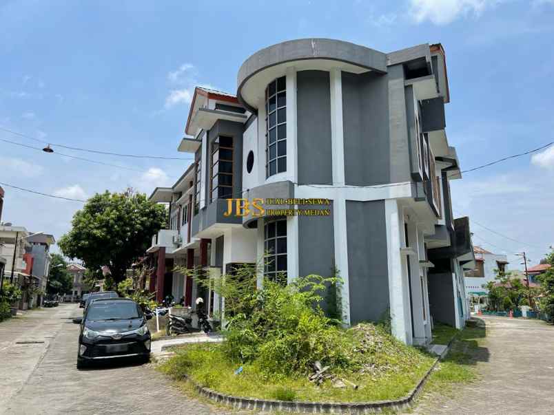 jual rumah hook siap huni di komplek taman kyoto medan