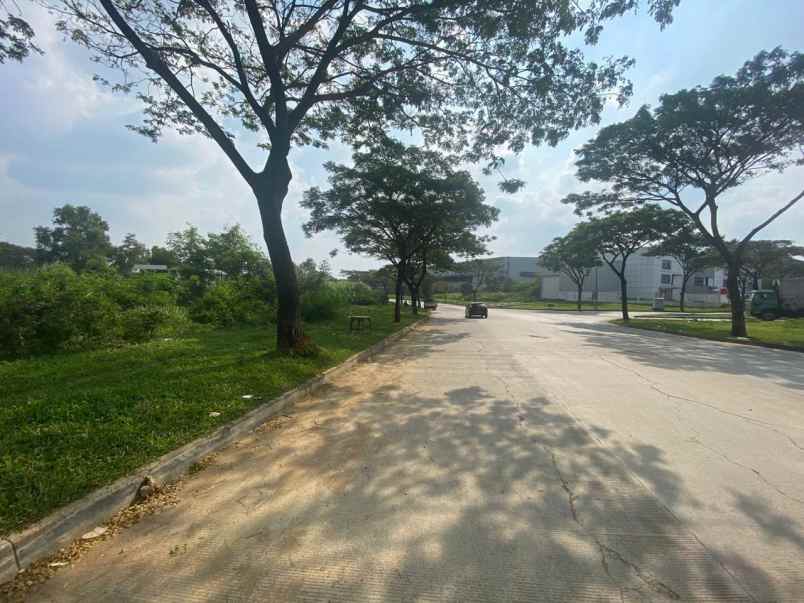 kavling industri 990 m2 lippo cikarang