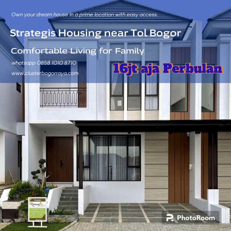 perumahan dekat akses tol bogor selatan