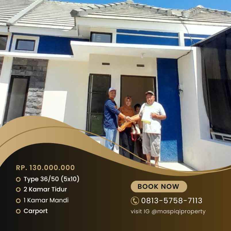 perumahan mulai 130 juta harga terjangkau dekat kota