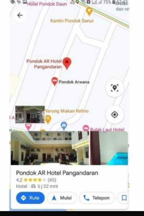 pondok ar hotel pangandaran 6 lantai pangandaran