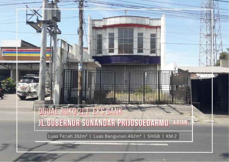 ruko gudang kantor jl gubernur sunandar