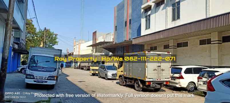 ruko gudang kantor jl tipar cakung semper