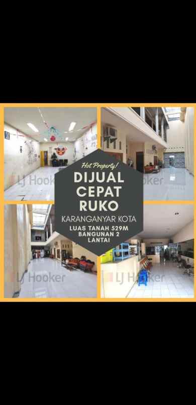 ruko gudang kantor karanganyar kota