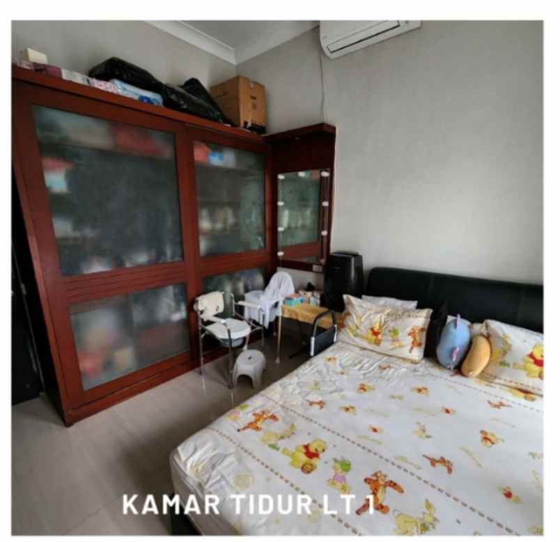 rumah 2 lantai bebas banjir di graha santoso rungkut