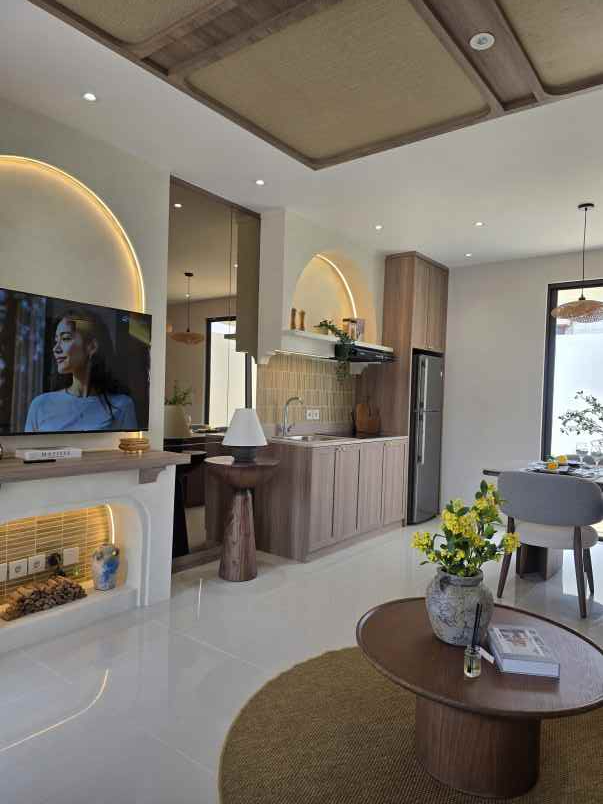 rumah 2 lantai view gunung