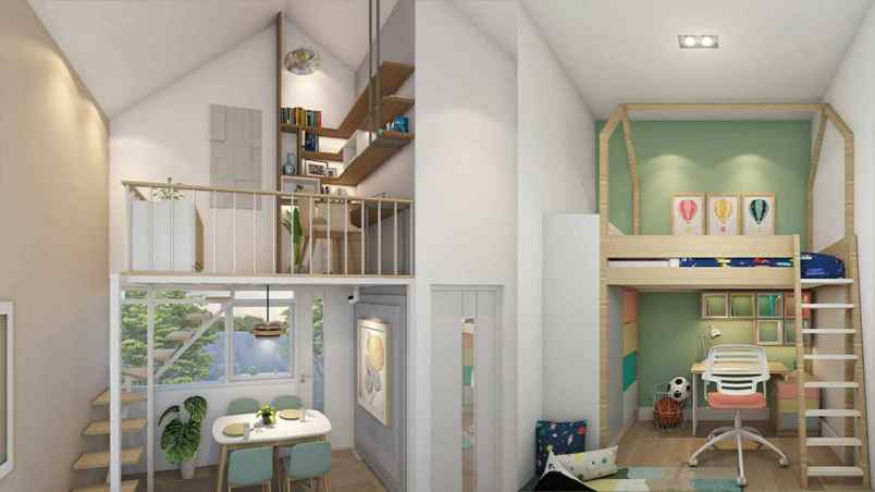 rumah 5 lantai modern di kila hills harga terjangkau